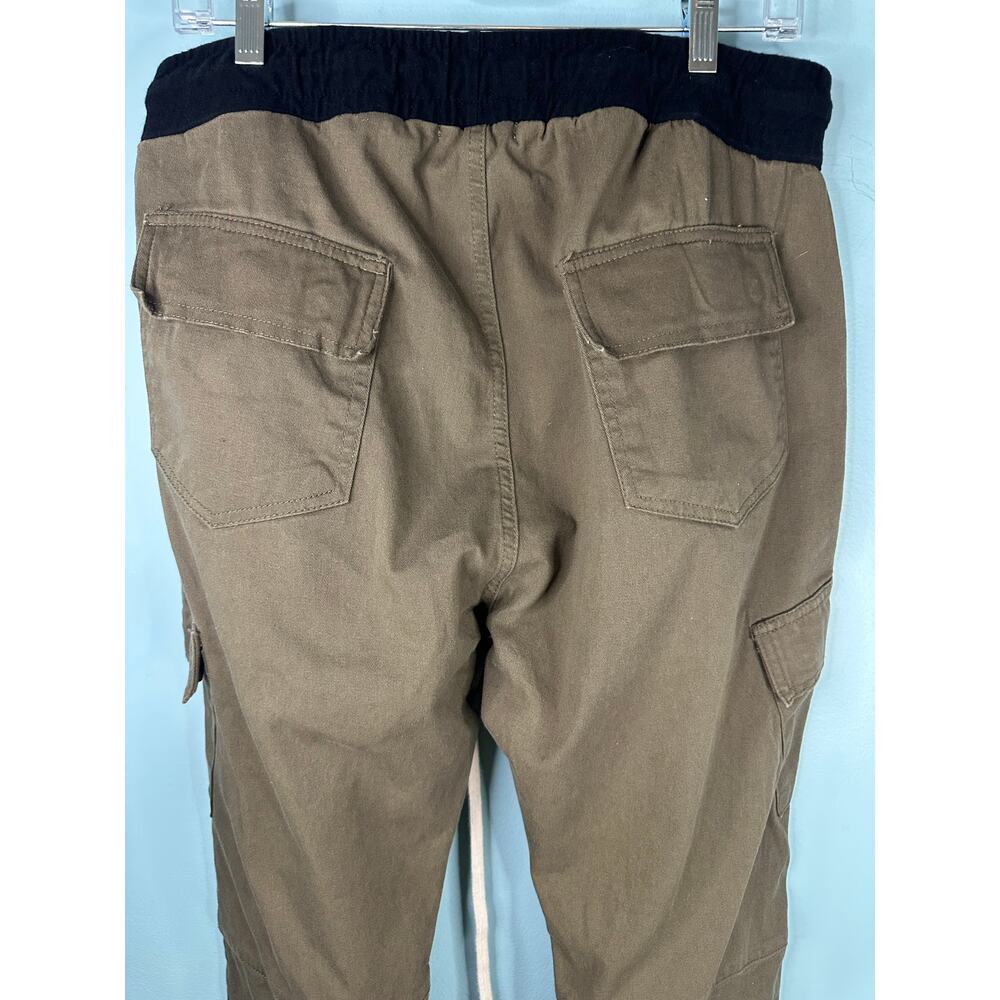 Mnml Men's CARGO DRAWCORD II PANTS (Khaki) Size XL - Picture 4 of 7